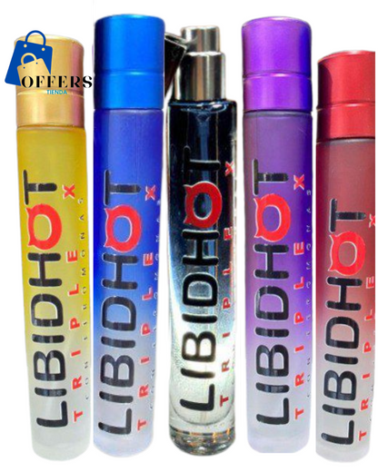 COMBO 2X1 LIBIDHOT PERFUME CON FEROMONAS 30 ML- FÓRMULA PERFECTA